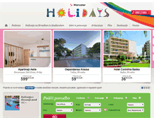 Tablet Screenshot of mholidays.si